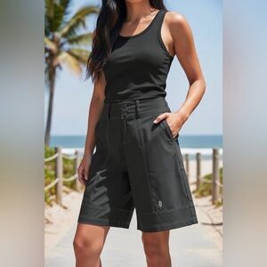 Free People Movement Active Charcoal Rise Utility All Star Outdoor Bermuda Short